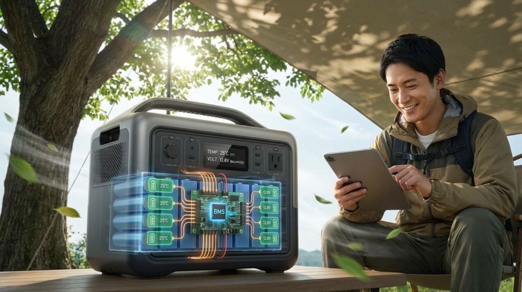 過負荷や高温を避ける！BMS（バッテリー管理システム）