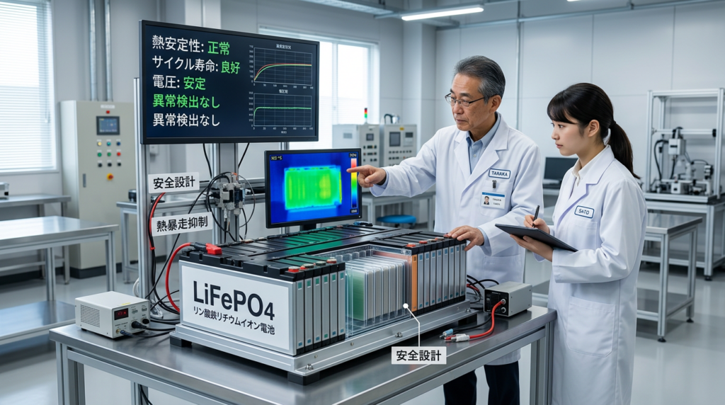 「リン酸鉄リチウムイオン電池」を選ぶ