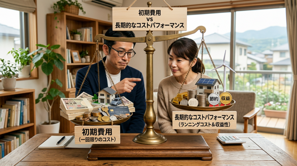 初期費用とランニングコスト