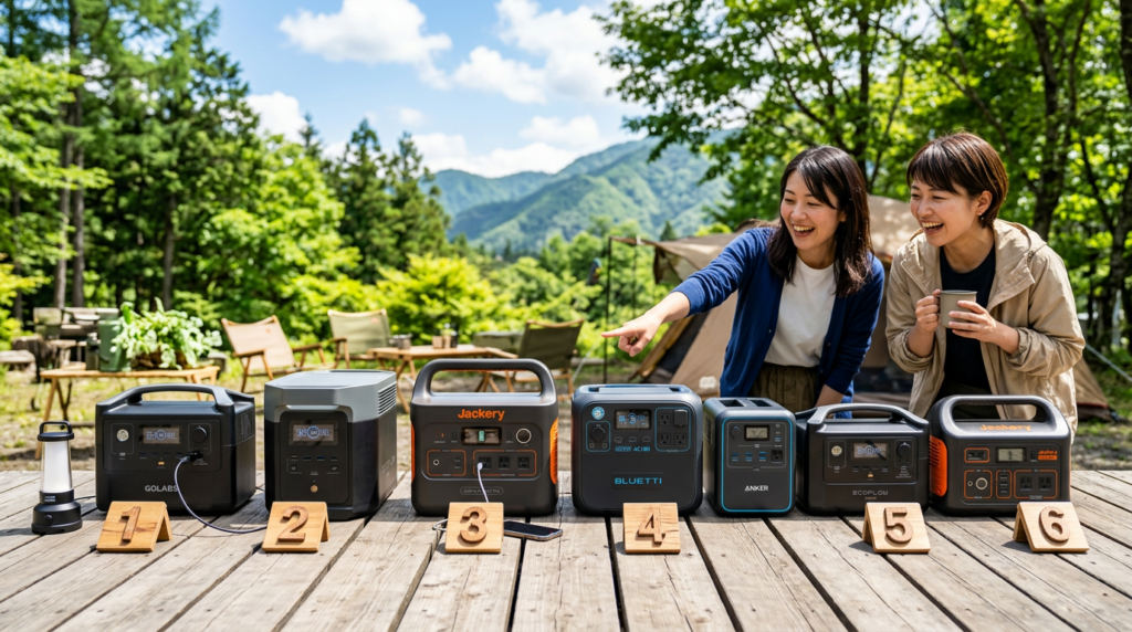 ポータブル電源おすすめランキング6選