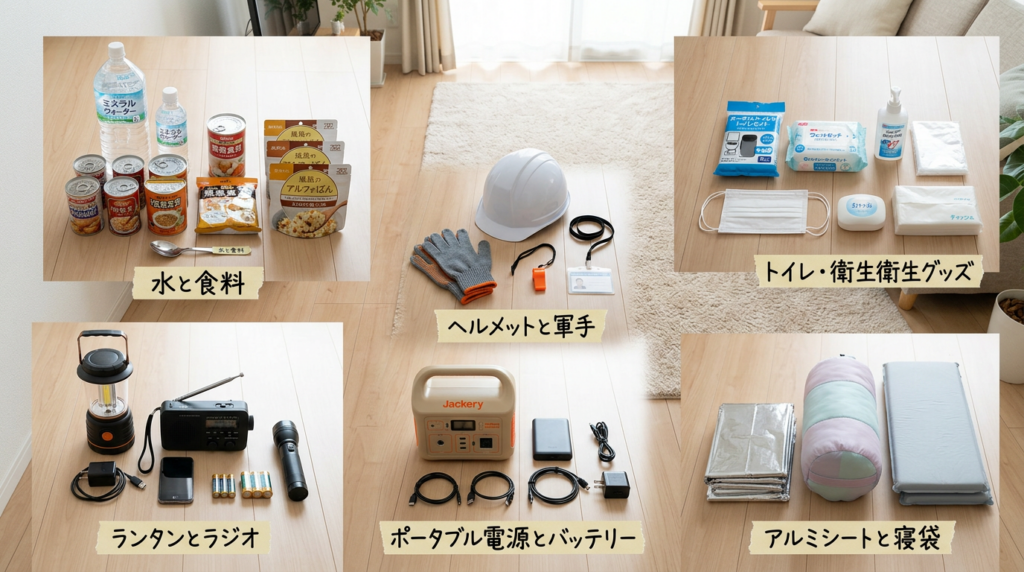 カテゴリ別|防災グッズのおすすめと選び方