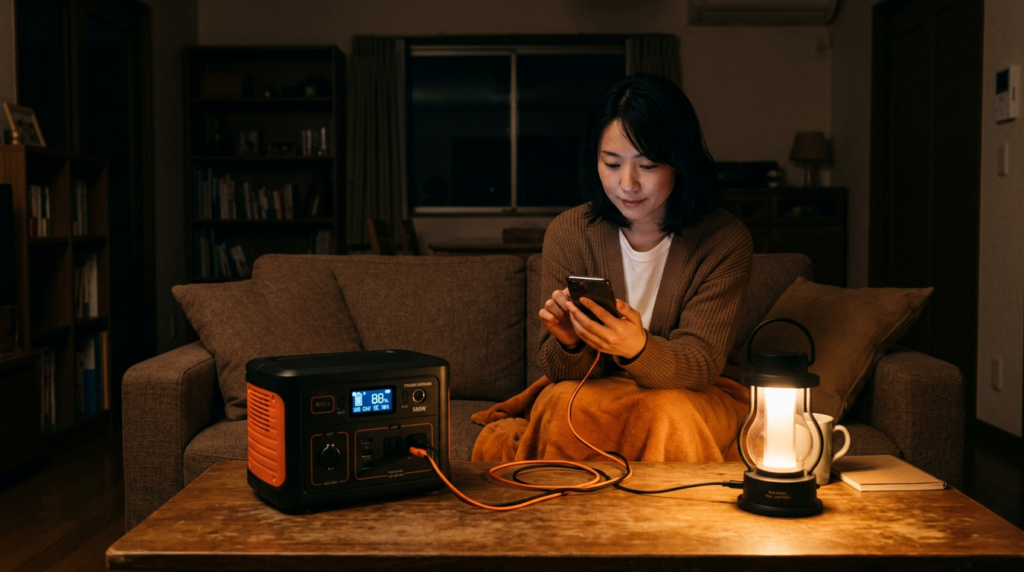 防災グッズで最も見落とされがちな「電源」が命を左右する理由