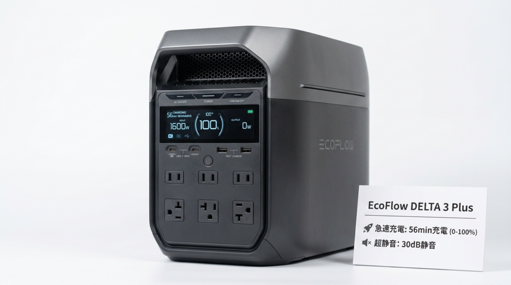 EcoFlow DELTA 3 Plusの基本スペックと特徴