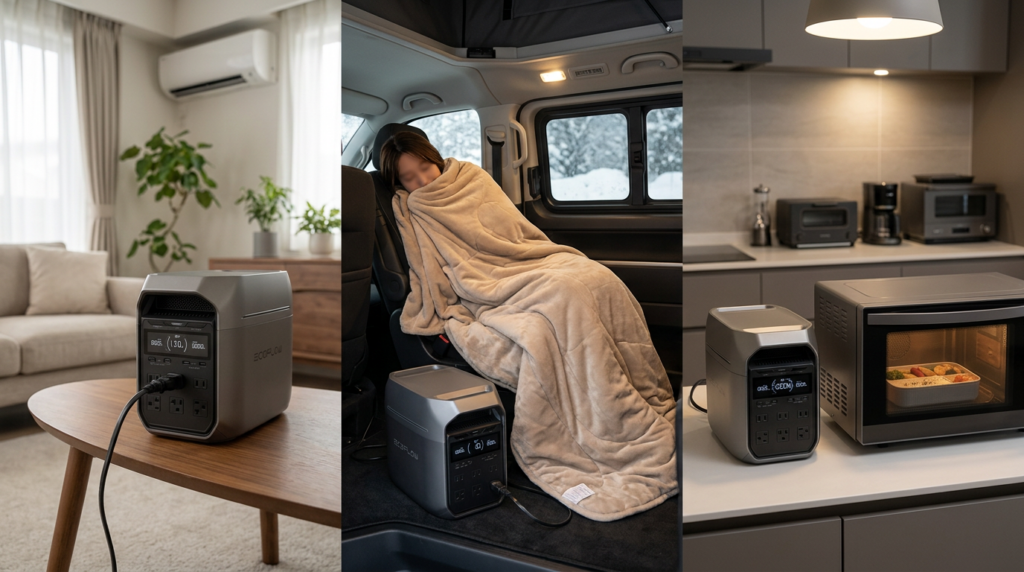 家電別の稼働時間を検証｜エアコン・電気毛布・冷蔵庫