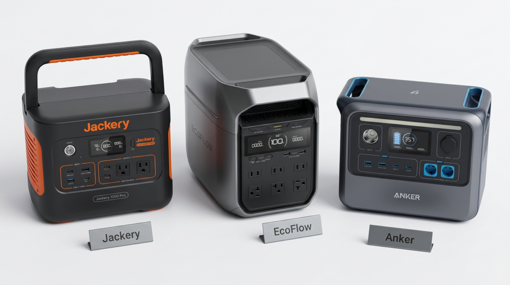 1000Whクラスのライバル製品と比較