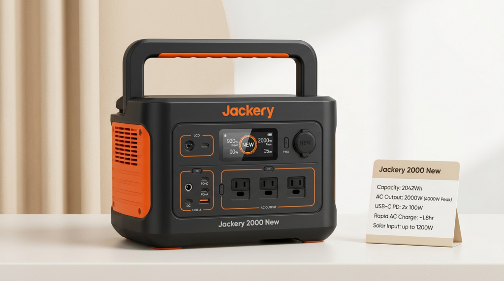 Jackery 2000 Newの基本スペックと特徴