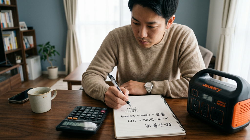 ポータブル電源の処分にかかる費用の目安