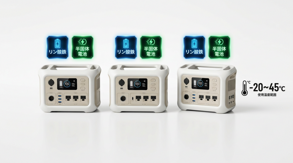 車内放置に強い！リン酸鉄リチウム搭載のおすすめ3選