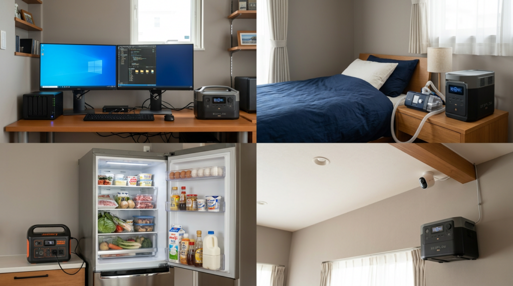 日本の防災環境でUPS機能が「必須」になる家電4選