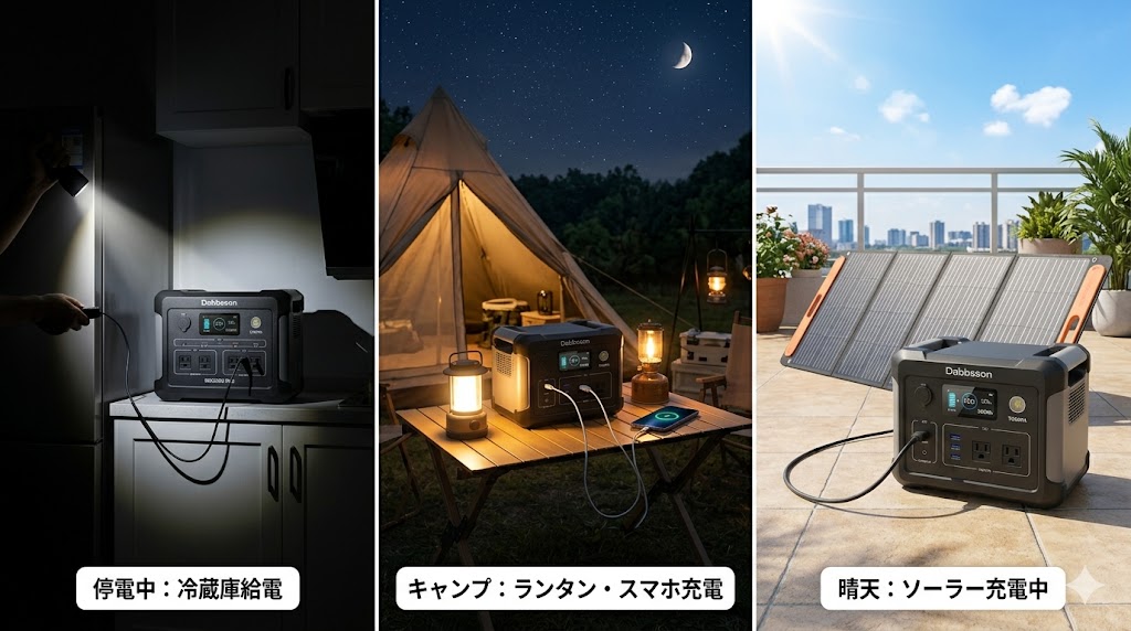 半固体電池ポータブル電源の選び方｜用途別おすすめ容量ガイド