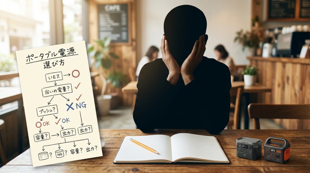 EcoFlowとJackeryで迷ったときの選び方