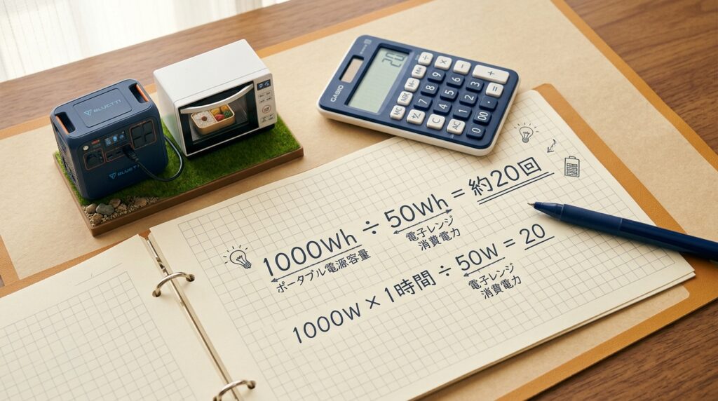 電子レンジは何回温められる？容量別シミュレーション