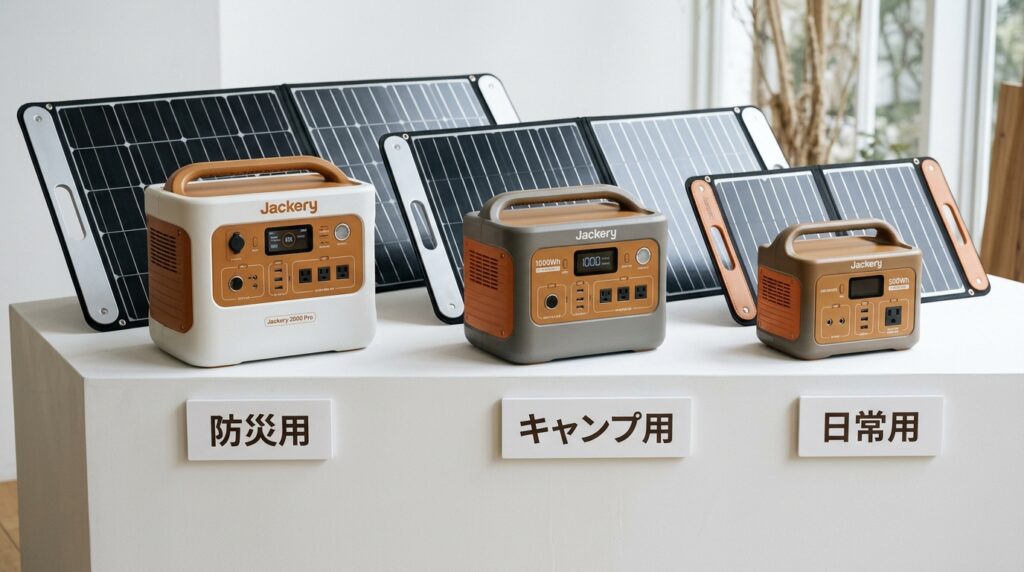ソーラーパネル付きポータブル電源のおすすめ構成3選