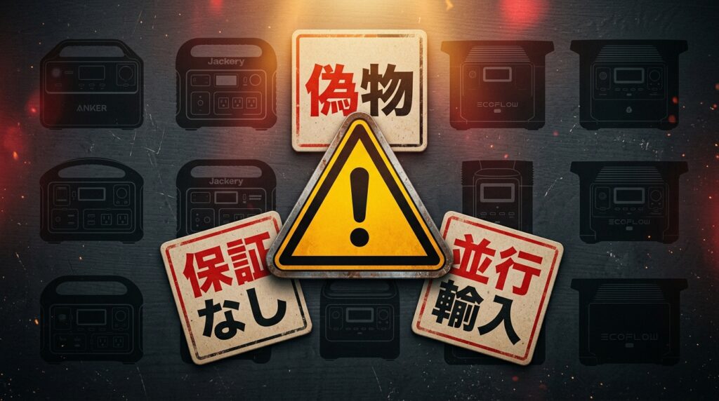 セールで買う時の注意点3つ（偽物・並行輸入・保証）