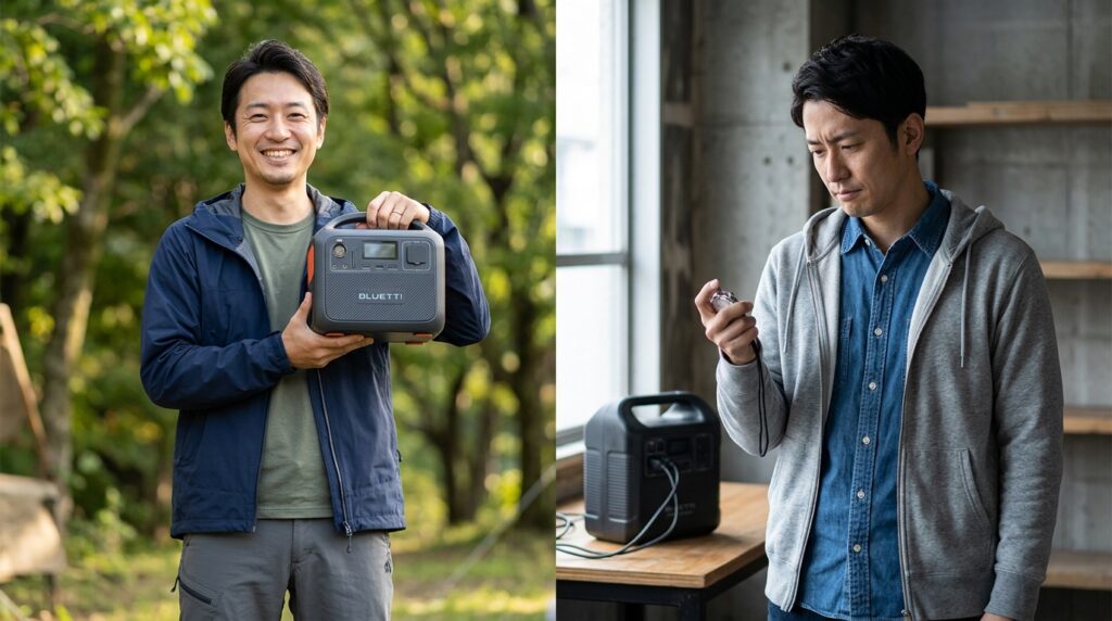 BLUETTIポータブル電源をおすすめする人・しない人