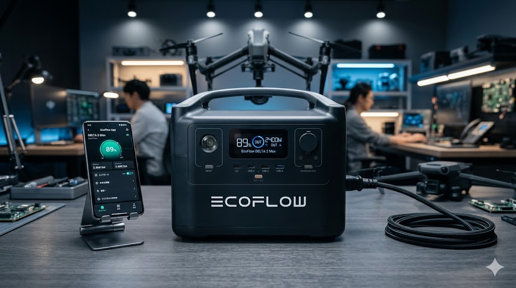EcoFlow(エコフロー)とは?他メーカーと何が違うのか