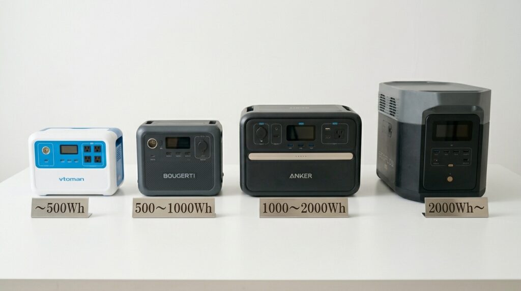 【容量別】あなたに合うポータブル電源おすすめランキング