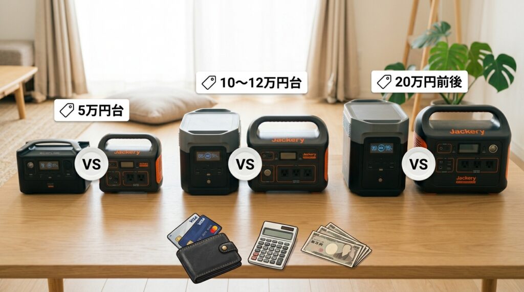 同価格帯3組のガチ対決｜「同じ予算ならどっち？」