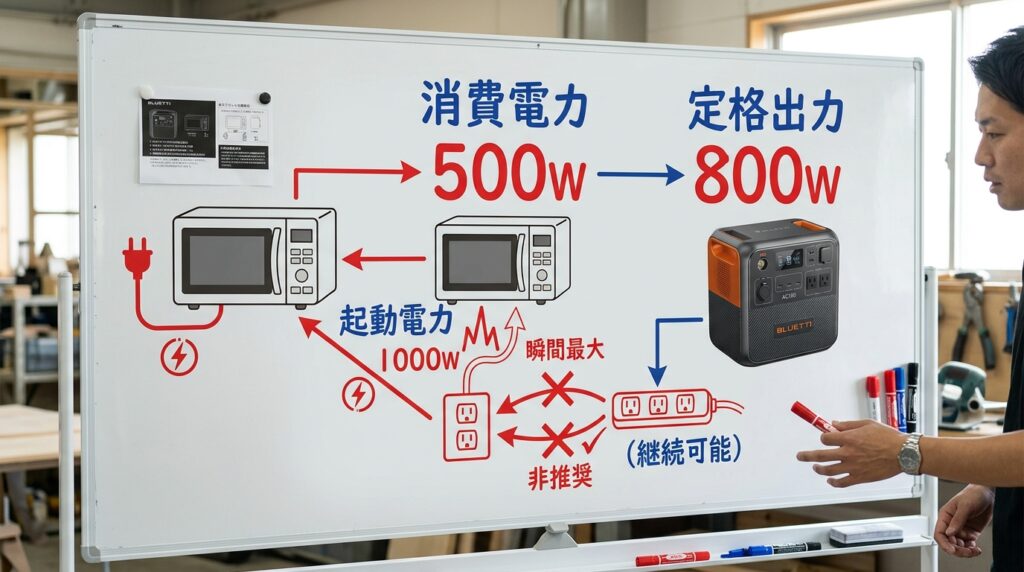 電子レンジを動かすために知っておくべき3つの数字