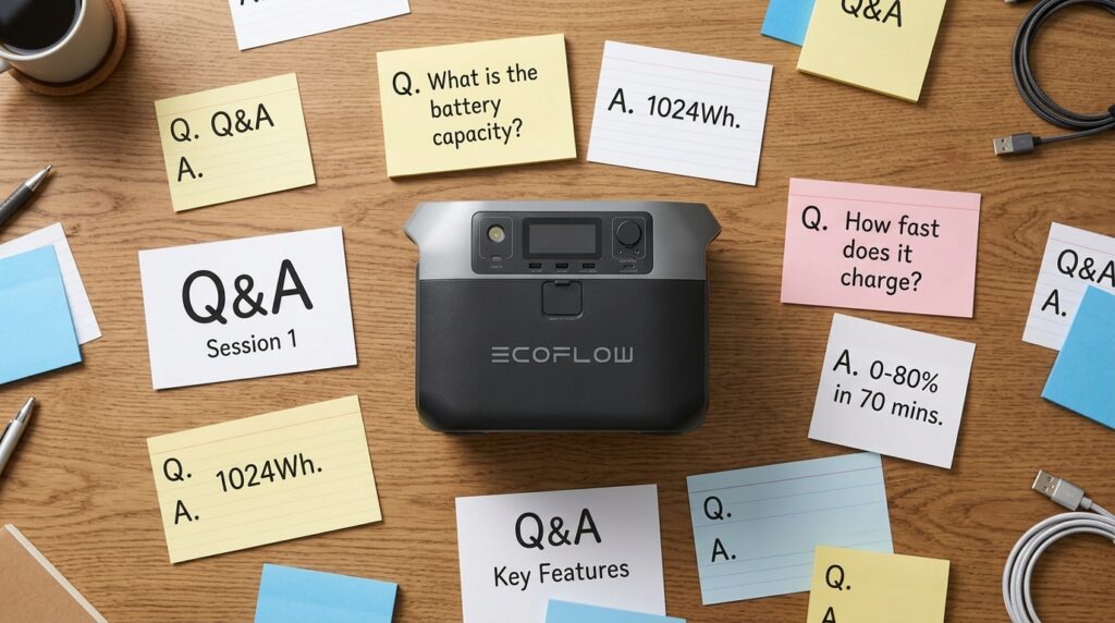 EcoFlow DELTA 3 Plusに関するよくある質問