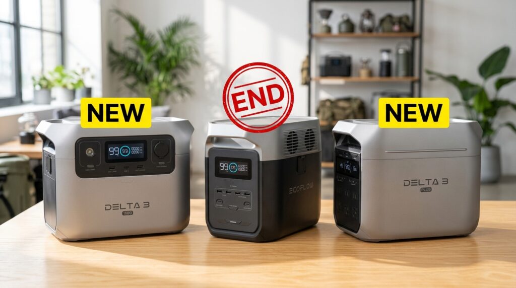 【先に結論】EcoFlow DELTA 2は販売終了｜後継は容量1.5倍の「DELTA 3 1500」