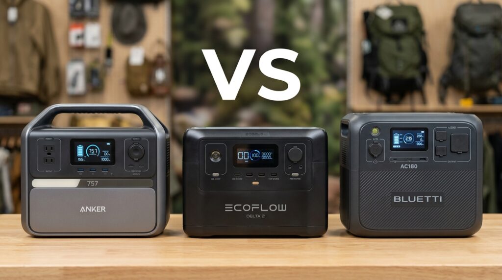 EcoFlow DELTA 2の評価と他モデル比較
