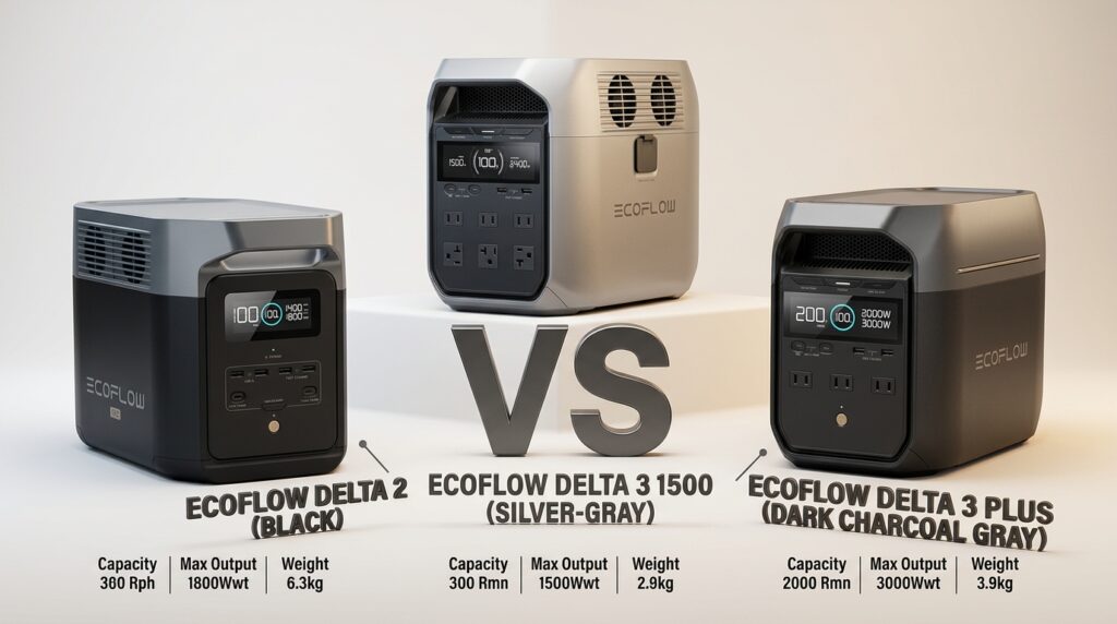 後継モデル「DELTA 3 1500」と「DELTA 3 Plus」を徹底比較