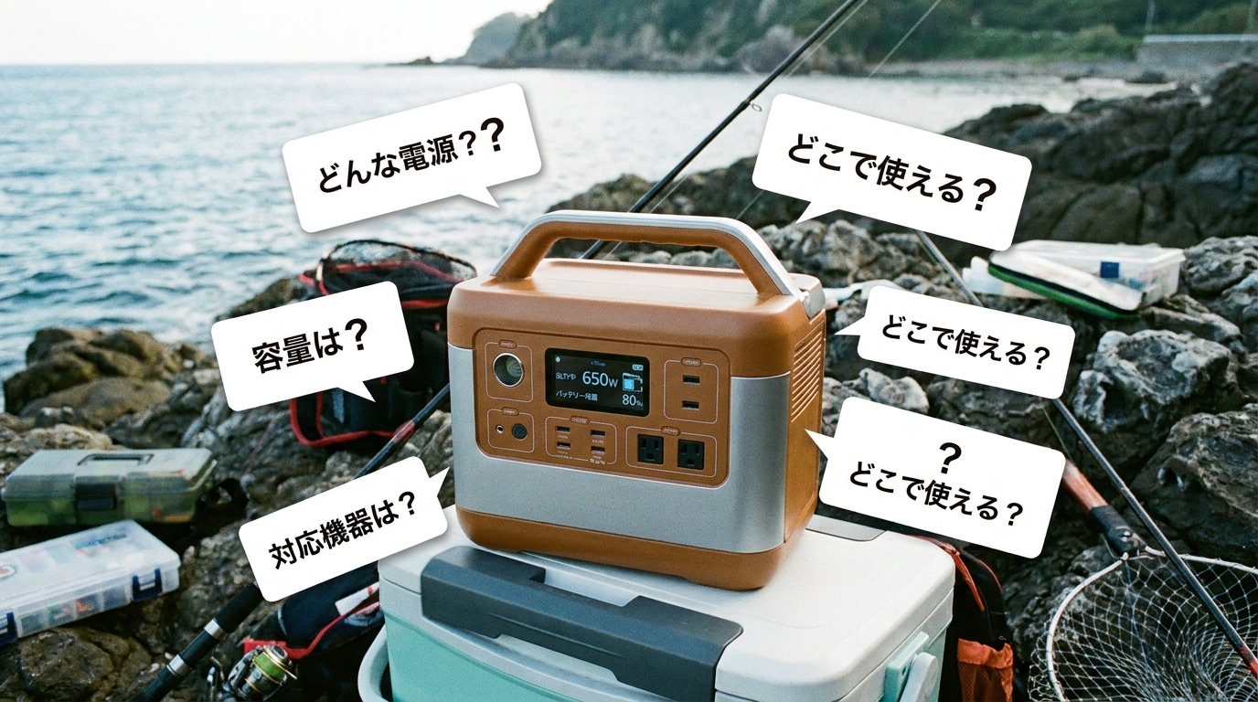 釣り用ポータブル電源のよくある質問