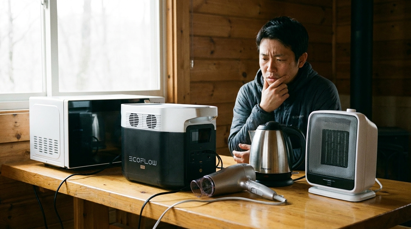 EcoFlow RIVER 3 Plusの悪い口コミ・デメリットのイメージ