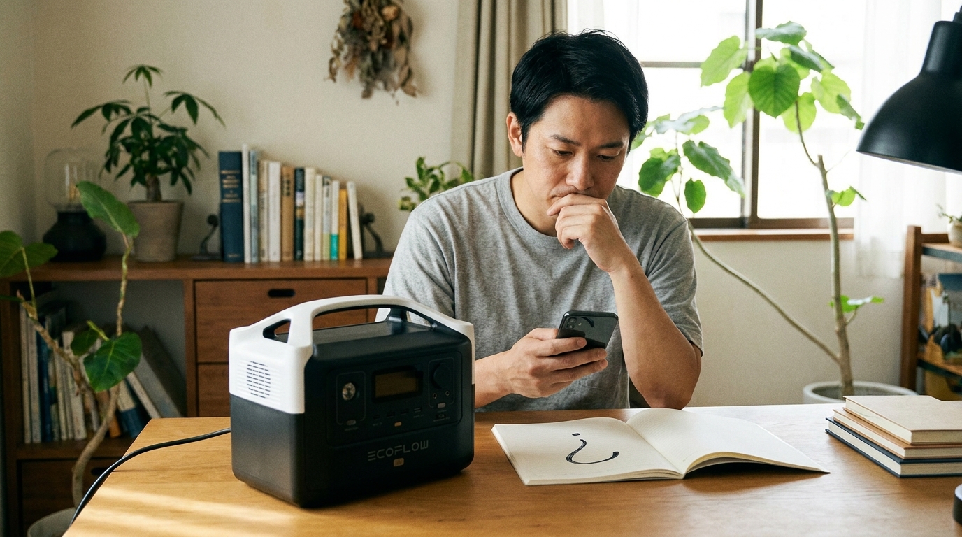 EcoFlow RIVER 3 Plusのよくある質問FAQのイメージ