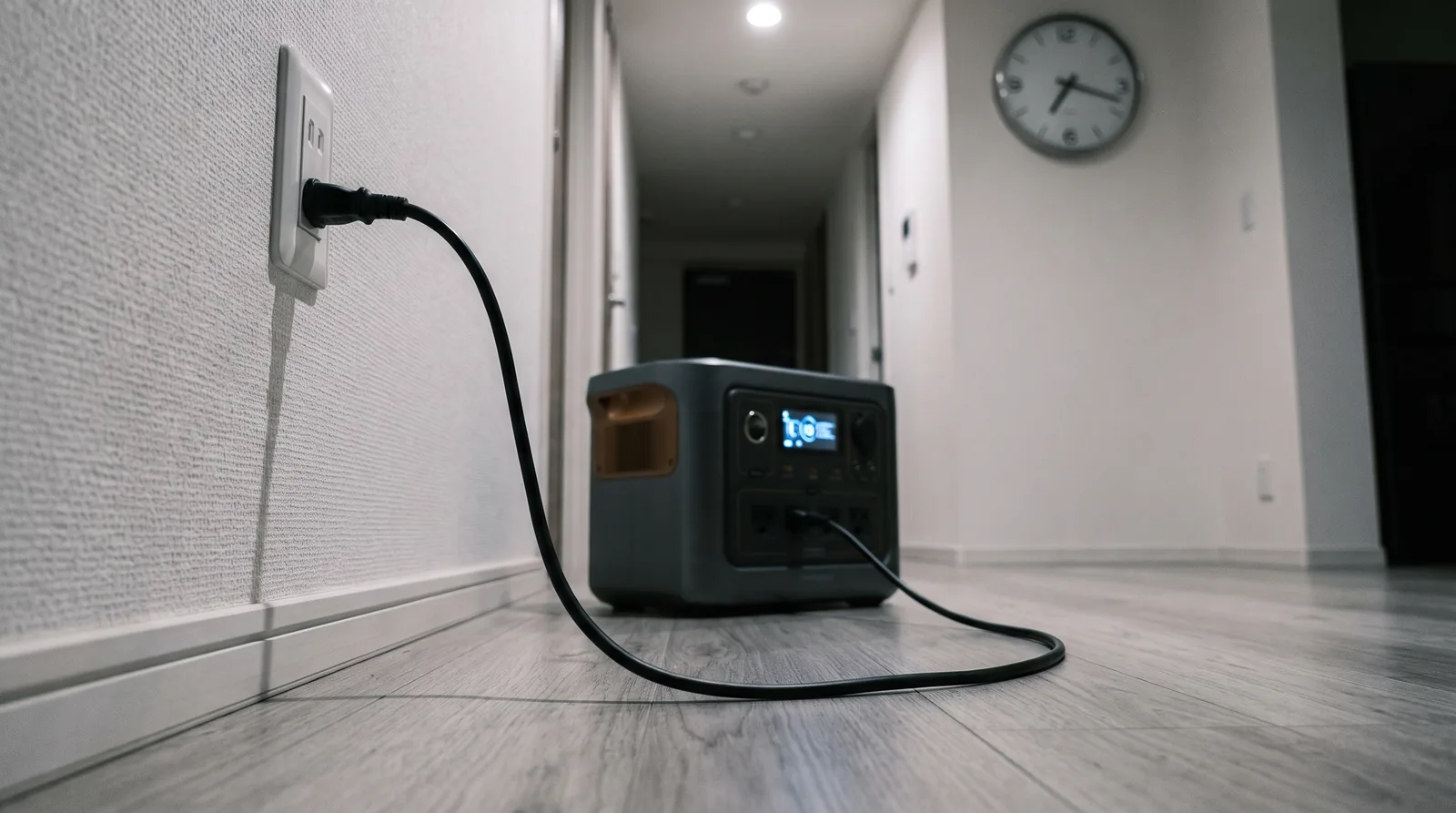 アンカーとエコフローの充電速度を比較する図解