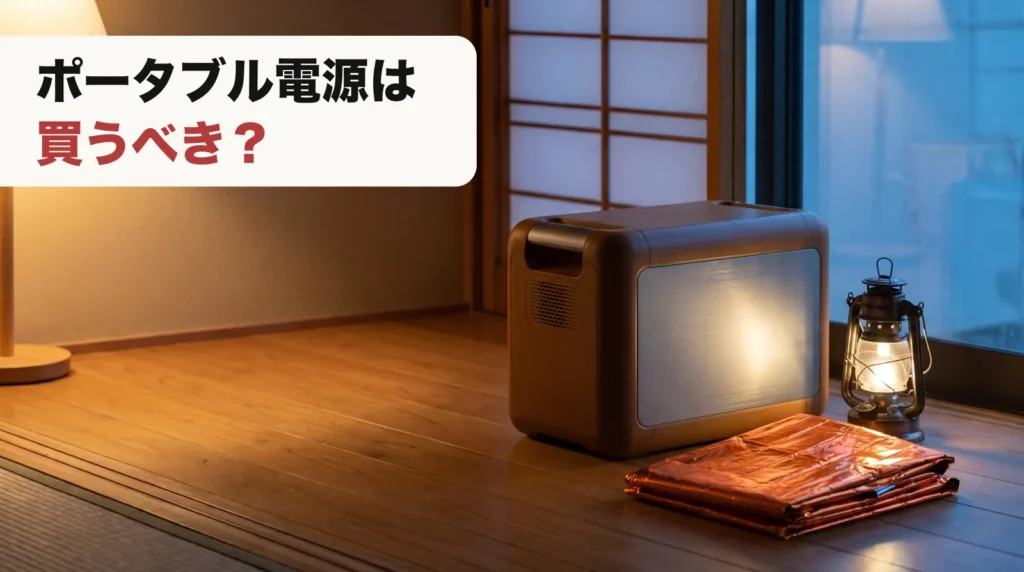 ポータブル電源は買うべき？
